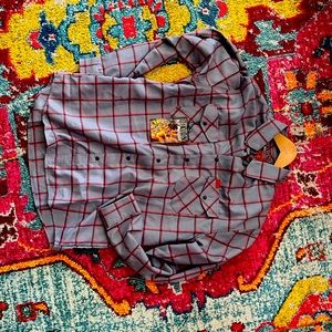 Dixxon Smoke eaters flannel mens sixe L